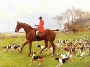 unknow artist Classical hunting fox, Equestrian and Beautiful Horses, 109. Germany oil painting artist